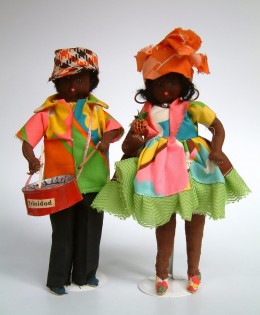 Trinidad Creole People with Steeldrum