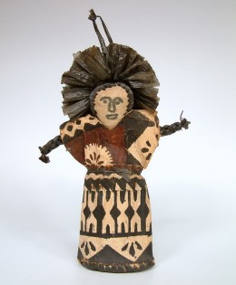 Fiji Tapa Bark Cloth Doll