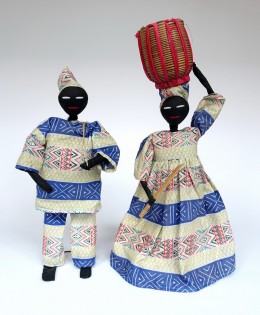 Cameroon Dolls with Basket on Head