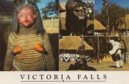 Zimbabwe Victoria Falls Makishi Dancers