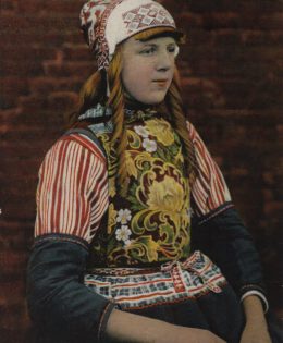 Netherlands Markermeisje Marken Girl