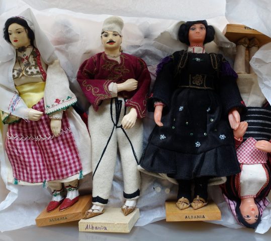 Albanian Dolls Unpacked from Storage