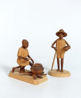 Nigeria Ibadan Yoruba People with Cookingpot